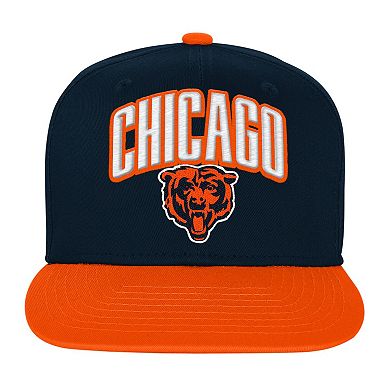 Youth Outerstuff Navy Chicago Bears Essentials Adjustable Hat