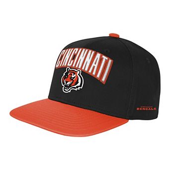 Youth Outerstuff Black Cincinnati Bengals Essentials Adjustable Hat