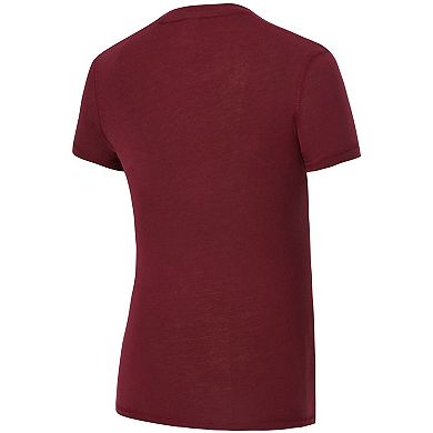 Women's Concepts Sport Washington Commanders Avondale T-Shirt & Pants Flannel PJ Set