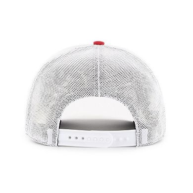 Men's '47 Scarlet Ohio State Buckeyes Rangefinder brrr Trucker Adjustable Hat