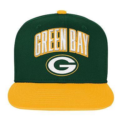 Youth Outerstuff Green Green Bay Packers Essentials Adjustable Hat