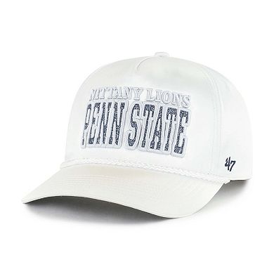 Women's '47 White Penn State Nittany Lions Outspoken Hitch Adjustable Hat