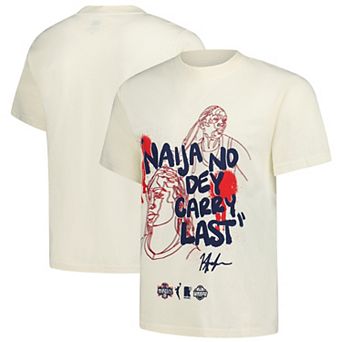 Unisex round21 Kiki Iriafen Cream Washington Mystics WNBA Draft Night T-Shirt