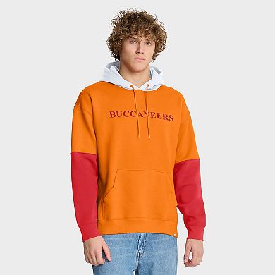 Men's Fanatics Tan Tampa Bay Buccaneers Helmet Retro Pullover Hoodie