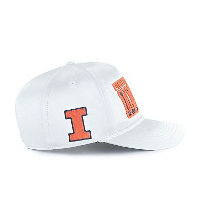 Women's '47 White Illinois Fighting Illini Outspoken Hitch Adjustable Hat