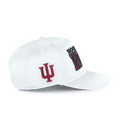 Women's '47 White Indiana Hoosiers Outspoken Hitch Adjustable Hat