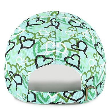 Girls Preschool '47 Green New York Jets Mural Clean Up Adjustable Hat