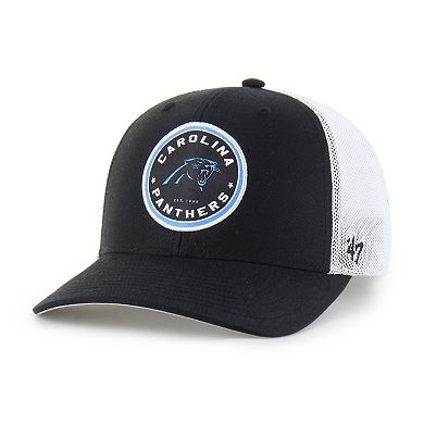 Men's '47 Black Carolina Panthers Disclose Trophy Flex Hat