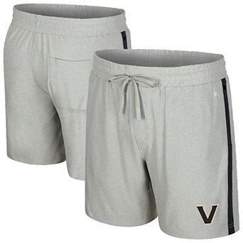 Men's Colosseum Gray Vanderbilt Commodores Mac Shorts