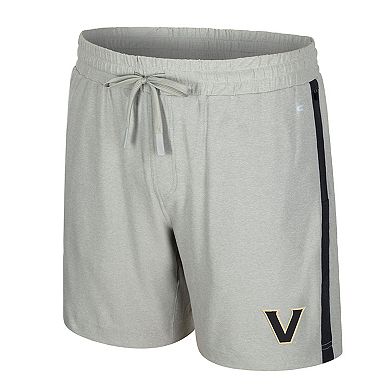 Men's Colosseum Gray Vanderbilt Commodores Mac Shorts