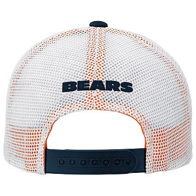 Youth Outerstuff Navy Chicago Bears Core Lockup Trucker Adjustable Hat