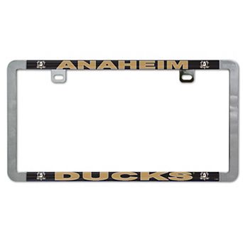 WinCraft Anaheim Ducks Thin Rim License Plate Frame
