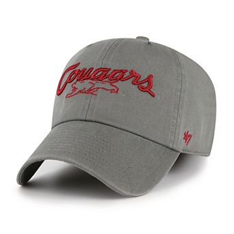 Men's '47 Dark Grey Washington State Cougars Vault Clean Up Adjustable Hat