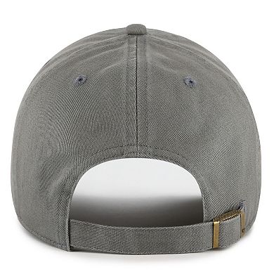 Men's '47 Dark Grey Washington State Cougars Vault Clean Up Adjustable Hat