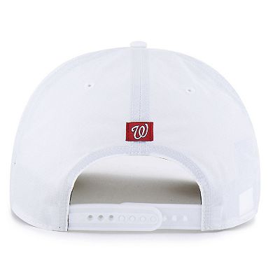 Men's '47 White Washington Nationals Brrr Fairway Hitch Adjustable Hat