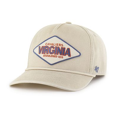 Unisex '47 Cream Virginia Cavaliers Outdoorsmen Cairn Hitch Adjustable Hat