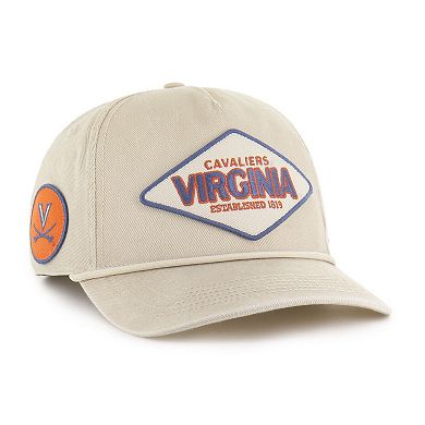 Unisex '47 Cream Virginia Cavaliers Outdoorsmen Cairn Hitch Adjustable Hat