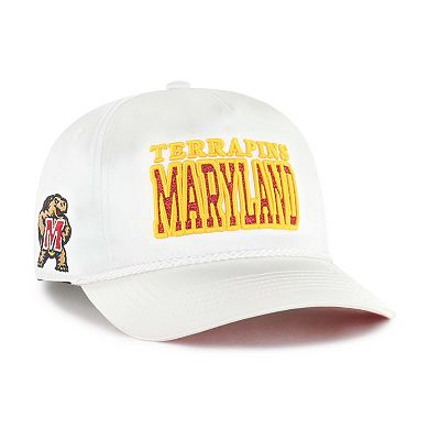Women's '47 White Maryland Terrapins Outspoken Hitch Adjustable Hat