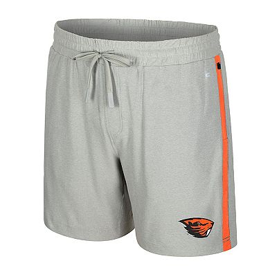 Men's Colosseum Gray Oregon State Beavers Mac Shorts