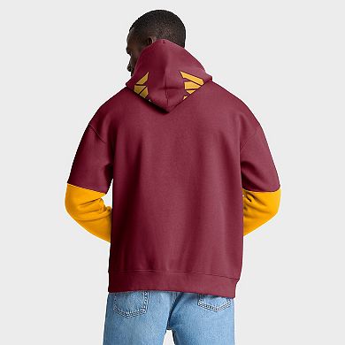 Men's Fanatics Burgundy Washington Commanders Helmet Pullover Hoodie