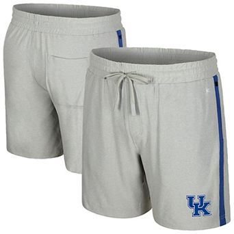Men's Colosseum Gray Kentucky Wildcats Mac Shorts