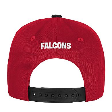 Youth Outerstuff Red Atlanta Falcons True Retro Adjustable Hat