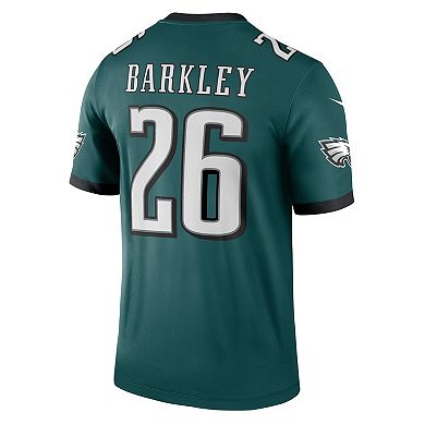 Men's Nike Saquon Barkley Midnight Green Philadelphia Eagles Legend Player Performance Top