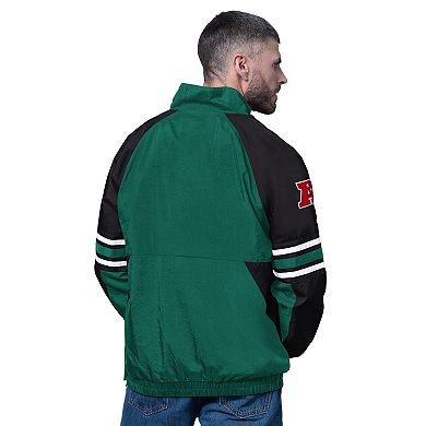Men's Starter Green New York Jets Prospect Half-Zip Pullover