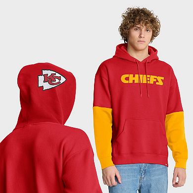 Men's Fanatics Red Kansas City Chiefs Helmet Pullover Hoodie