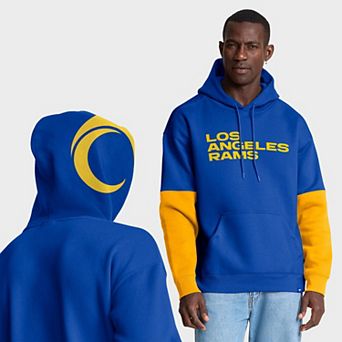 Men's Fanatics Royal Los Angeles Rams Helmet Pullover Hoodie