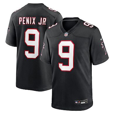 Men's Nike Michael Penix Jr. Black Atlanta Falcons Alternate Game Jersey