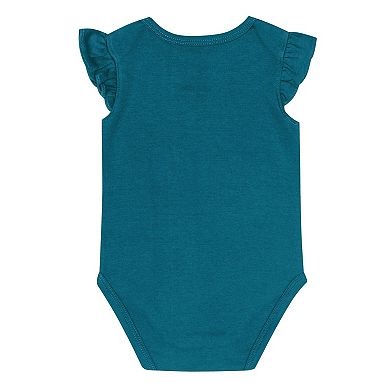 Girls Newborn & Infant Outerstuff Jacksonville Jaguars The Sunshine Two-Piece Bodysuit Set