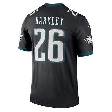 Men's Nike Saquon Barkley Black Philadelphia Eagles Legend Player Performance Top