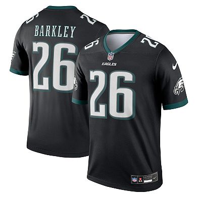 Men's Nike Saquon Barkley Black Philadelphia Eagles Legend Player Performance Top