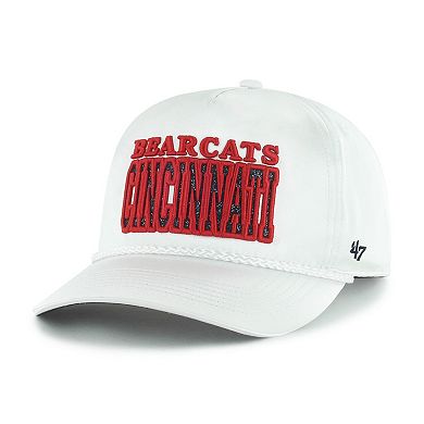 Women's '47 White Cincinnati Bearcats Outspoken Hitch Adjustable Hat