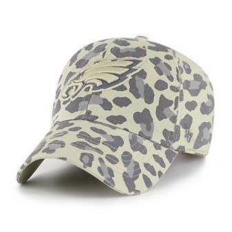Women's '47 Gray Philadelphia Eagles Bagheera Clean Up Adjustable Hat