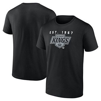 Men's Logo Athletic Black Los Angeles Kings Coordinate T-Shirt
