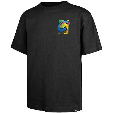 Men's '47 Black Chicago Cubs Sundale Foundation T-Shirt