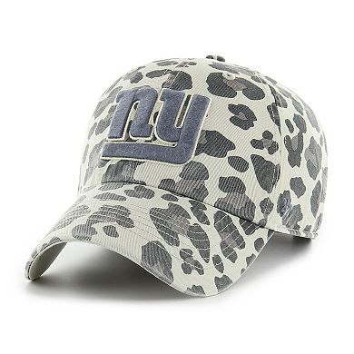 Women's '47 Gray New York Giants Bagheera Clean Up Adjustable Hat