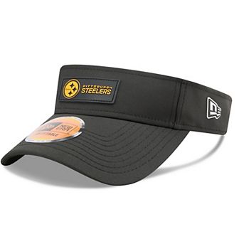 Men's New Era Black Pittsburgh Steelers 2025 Sideline Visor
