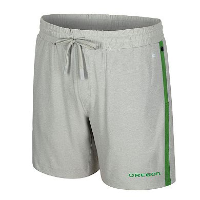 Men's Colosseum Gray Oregon Ducks Mac Shorts