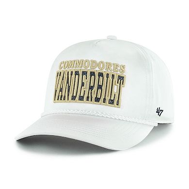 Women's '47 White Vanderbilt Commodores Outspoken Hitch Adjustable Hat