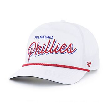 Men's '47 White Philadelphia Phillies Brrr Fairway Hitch Adjustable Hat