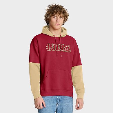 Men's Fanatics Scarlet San Francisco 49ers Helmet Pullover Hoodie