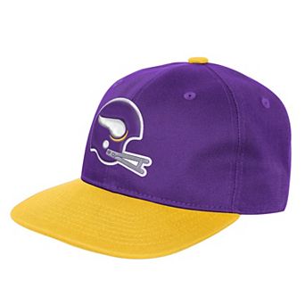 Youth Outerstuff Purple Minnesota Vikings True Retro Adjustable Hat