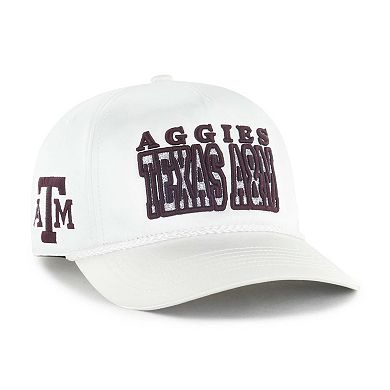 Women's '47 White Texas A&M Aggies Outspoken Hitch Adjustable Hat