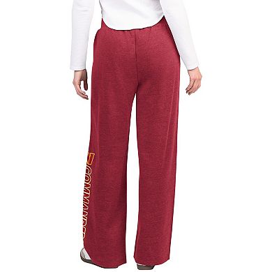 Women's G-III 4Her by Carl Banks Burgundy Washington Commanders Field Sweatpants
