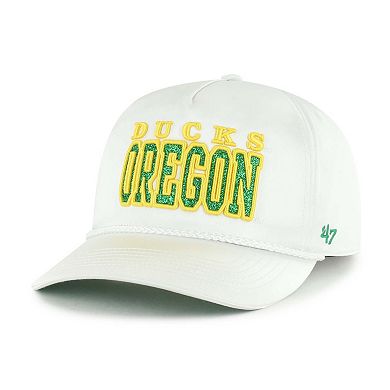 Women's '47 White Oregon Ducks Outspoken Hitch Adjustable Hat