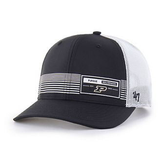 Men's '47 Black Purdue Boilermakers Rangefinder brrr Trucker Adjustable Hat