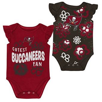 Girls Newborn & Infant Outerstuff Tampa Bay Buccaneers The Sunshine Two-Piece Bodysuit Set